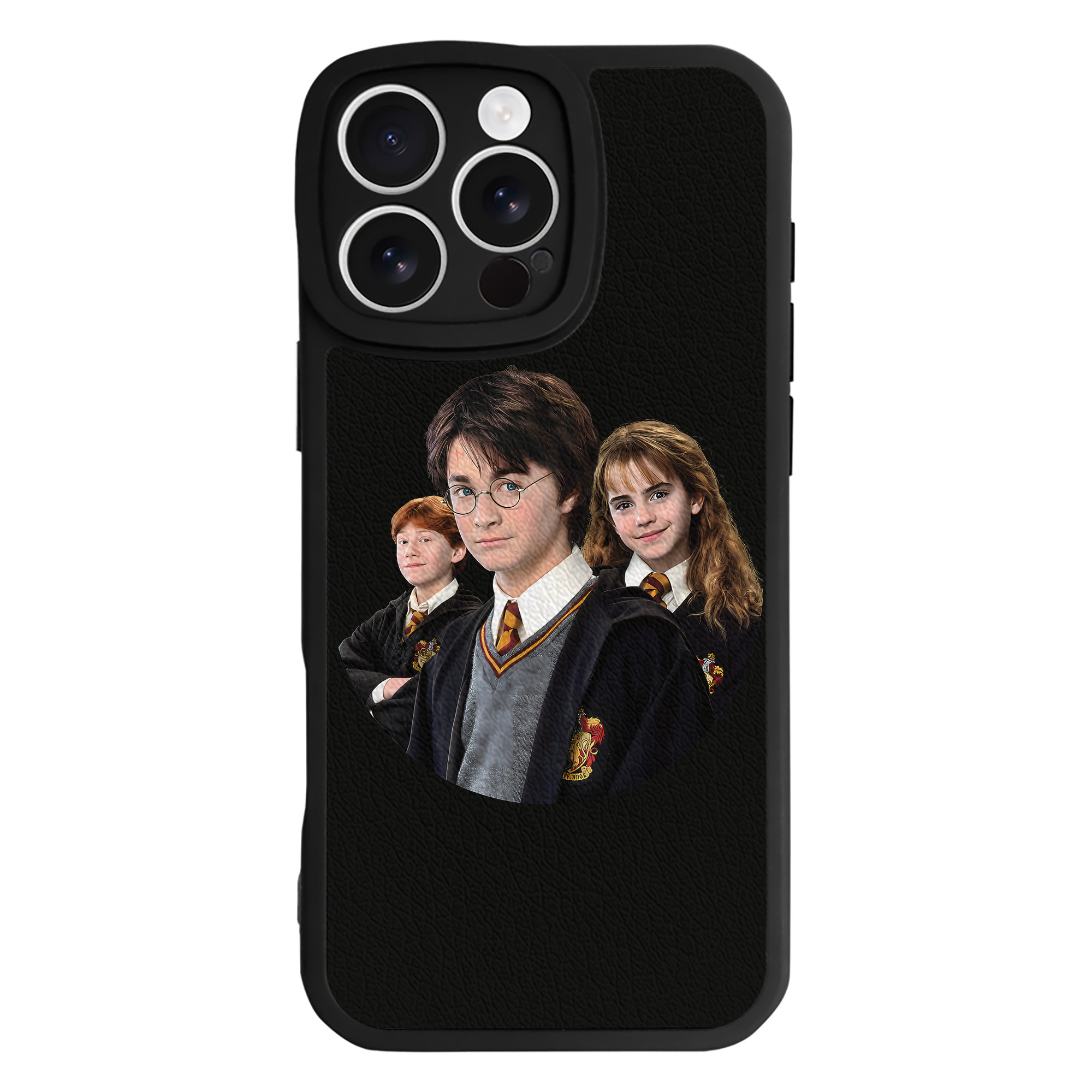 （画像用） Harry Potter ハリー・ポッターシリーズ 【iPhone 16シリーズ対応】シリコンスマホケース（レザー調） 材質：シリコン